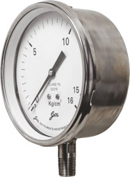 Solid Front (All Safety Pattern) Pressure Gauges